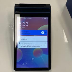 Quality Android POS Terminal With 2.4 Customer Display And Memory Options for sale