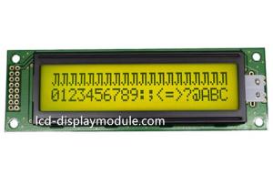 Quality FSTN 20x2 Dot Matrix LCD Display Module 12 O ' Clock Angle ISO14001 Approved for sale