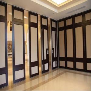 China Modern Soundproofing Panels Interior Doors Top Supported Sliding Door Movable Partition For Hotel on sale