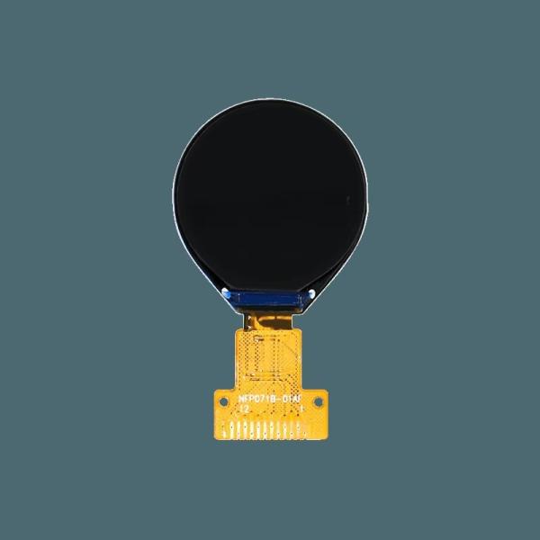 0.71 inch IPS SPI Interface Round TFT Display Brightness for Clear and Bright Display