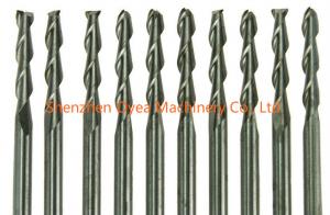 10x 1/8 Carbide Flat Nose End Mill CNC Router Bits Double Flute Spiral 17mm by china-oyea.com