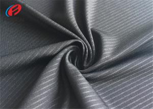 China Embossed Polyester Lycra Fabric , Weft Knitted Fabric , T-shirt Material on sale