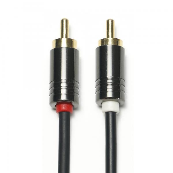 RCA Digital Audio Cable 3.5MM PVC Plated Black Aluminum Alloy ShellQuality For Soundbar 0.5M Conector For Mini Soundbar