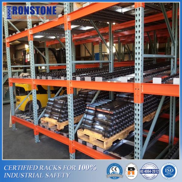 Buy High Storage Density Push Back Rack With Speedy Accessibility at wholesale prices