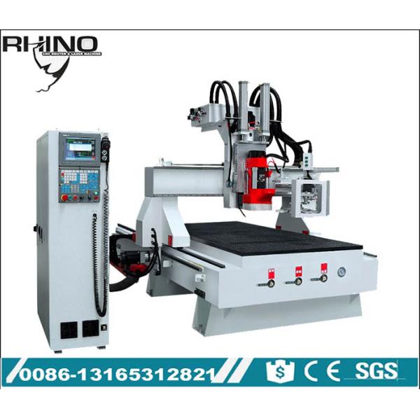 9KW HSD ATC CNC Wood Router , 300mm Z Axis Computerized Wood Carving Machine