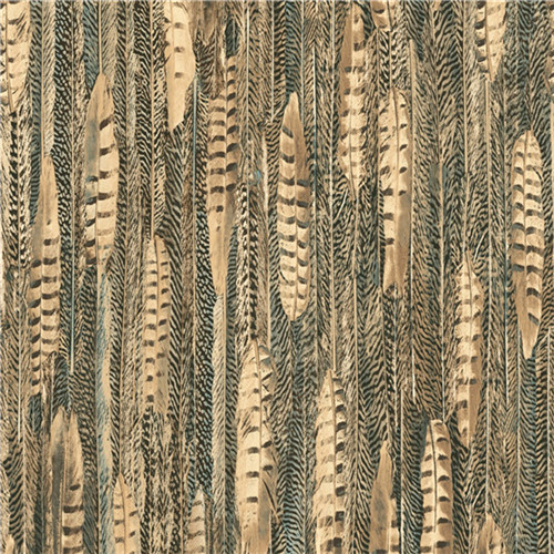 Fashion PVC Modern Removable Wallpaper , Vinyl Grey And White Wallpaper