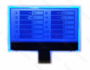 2.7 Inch 128x64 Graphic LCD Display with 3.3V Power and 26PIN FPC for Compact Device Integration