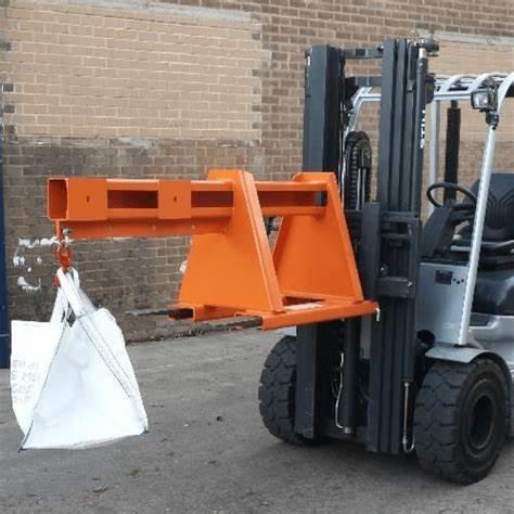 Buy 1T To 5T Fork Mounted Crane Jib Forklift Attachment OEM Customized at wholesale prices