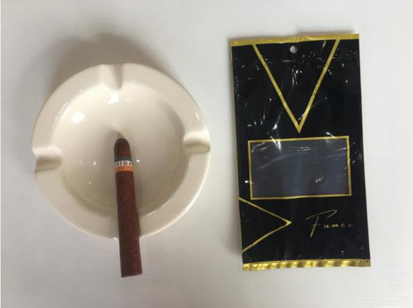 Luxury Moisturized Cigar Humidor Bags With Color Printed For Cuba Cigars / Havana Cigars