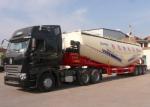 Carbon steel Semi Trailer Powder Material Tank Truck , 50 - 60 CBM trailer