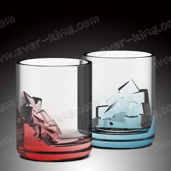Fancy Design Wine Whiskey Glass Cup Unbreakable 200ml