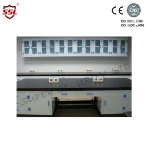 China Ploypropylene Anti-Acid Corrosive Storage Cabinet Wall Bench Laboratory Table Work Bench on sale