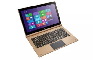 Quality Customized Gold Color POGO PIN Keyboard , Portable PC Keyboard For Win 8 / Win 10 for sale