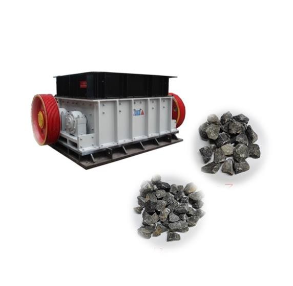 600-1200 TPH Output 220*2KW Smooth Roll Crushers For Large Crushing Production