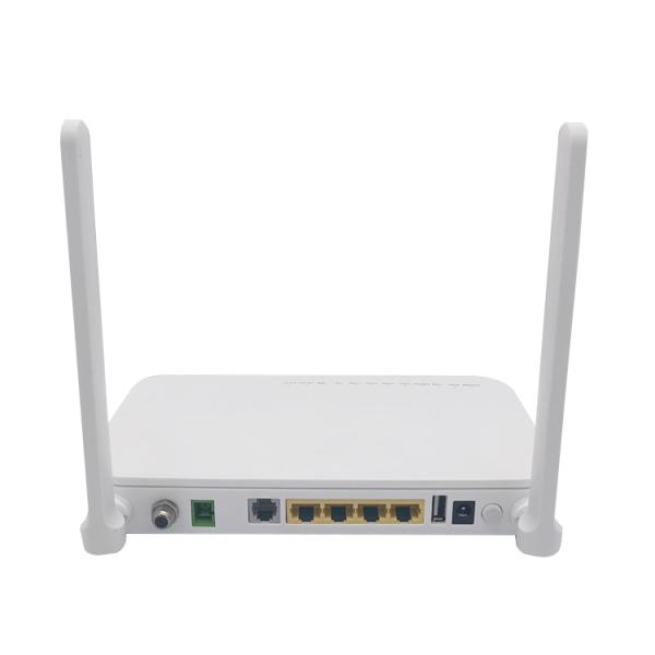 1GE 3FE 4PORTS FTTH EPON ONU Modem HK730 12V DC Wifi Router Modem