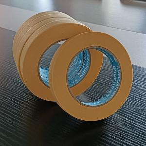 Quality Self Adhesive Crepe Paper Tape For Masking Auto Car Painters Painting Decoration for sale