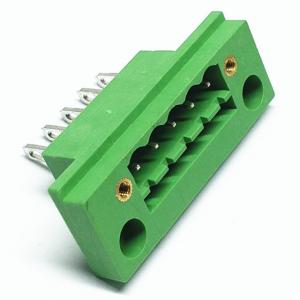 China 2EDGWB/2CDGB panel mount terminal blocks connector clamp 3.81/5.08/7.62mm pitch solder type on sale