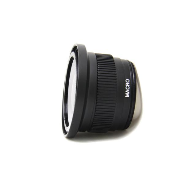 High Definition Fisheye Camera Lens Aluminum Detachable Fisheye Lens 0.35X