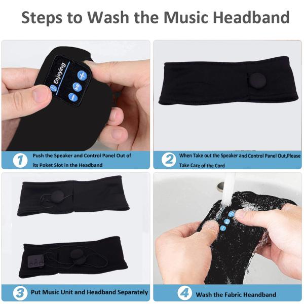 Soft Elastic Wireless Bluetooth Earphone BT5.0 Bluetooth Music Headband