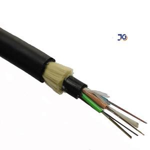 Quality 12 Core Outdoor Single Mode SM 9/125 G652D ADSS 12 Fiber Optic Cable  ADSS for sale