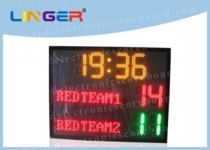 Quality Sport Club Digital Score Display Board ,Portable Outdoor Scoreboard Customized Design for sale