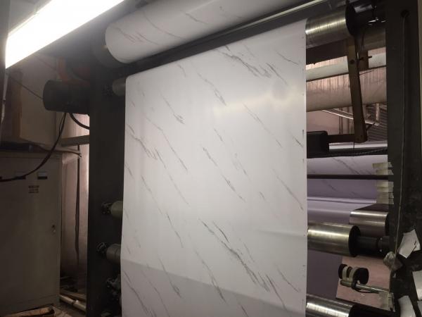 Adornment Polyethylene Terephthalate Film Membrane PVC Foil For Mdf Wall Panel