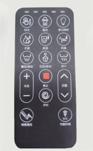 Quality Laser Etching Silicone Button Board For Toilet Flushing for sale