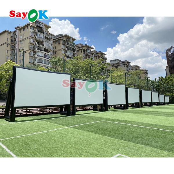 Oxford Cloth Inflatable Movie Screen Outdoor Inflatable Projection Screen Open Air Cinema