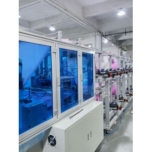 Ultrasonic Flat Trapezoidal Bagging Machine Using A Square Welded Structure For