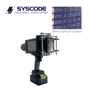 DOD Large Character Handheld Inkjet Printer for High-Speed Printing on Rubber