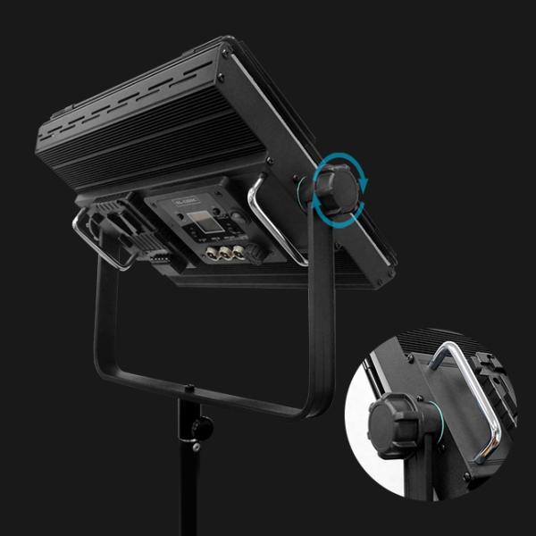 LED Video Flat Panel Light GL Series 120w Dimmable Portable 2700k-7500k Studio Photography Light