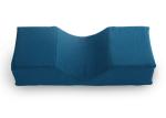 Blue Color Memory Foam Pillows Soft Ergonomic Eyelash Extensions Customizable
