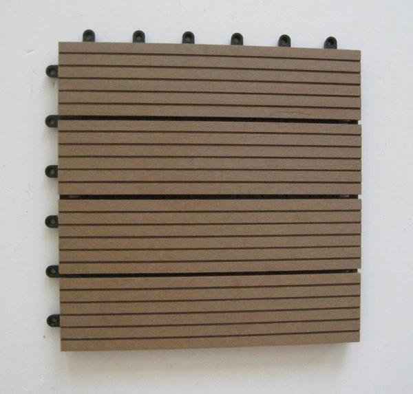 Buy Outdoor Waterproof WPC Composite Decking Floorings Recycled for Park / Garden at wholesale prices
