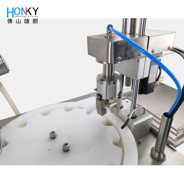 Desktop Essential Automatic Filling And Capping Machine With Servo Motor Capping