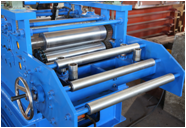 Galvanized W Beam Highway Guardrail Beam Roll Forming Machine Hydraulic Decoiler