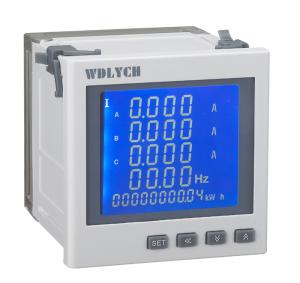 Quality Microprocessor Multifunction Energy Meter 2 Ways Energy Pulse Output for sale