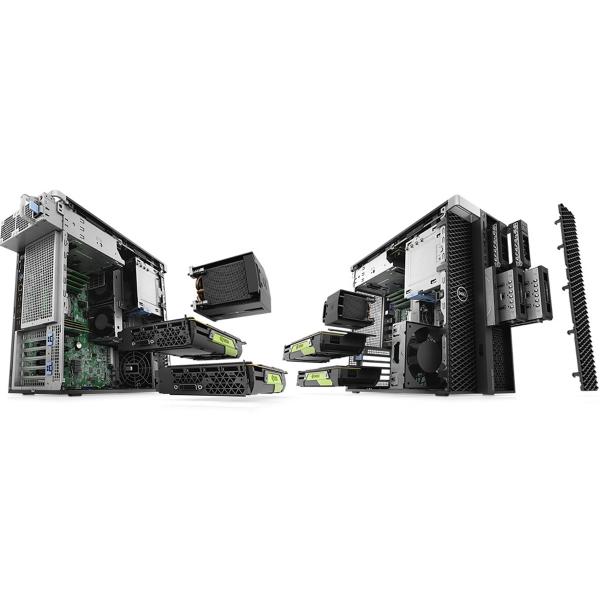 Dell Precision T5820 Xeon W-2223 8G 256G M.2 Desktop Computer with 425W Power Supply