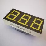 LED Display Ultra Bright White Grey Surface 7 Segment 3digit 14.2mm Common
