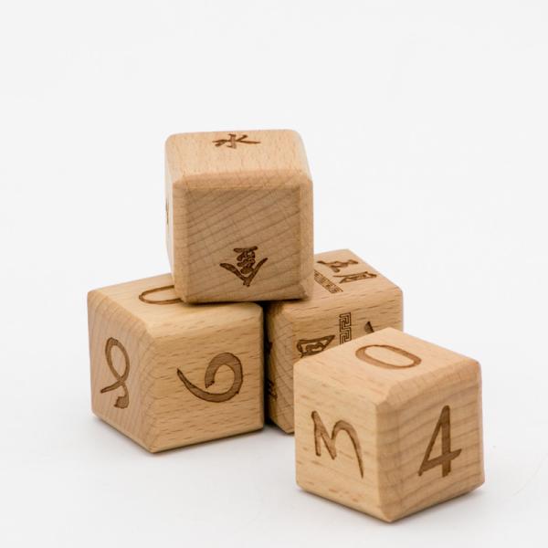 Buy Laser Pattern Wooden Number Sorting Board Baby Cube  Alphabet Blocks Toy at wholesale prices