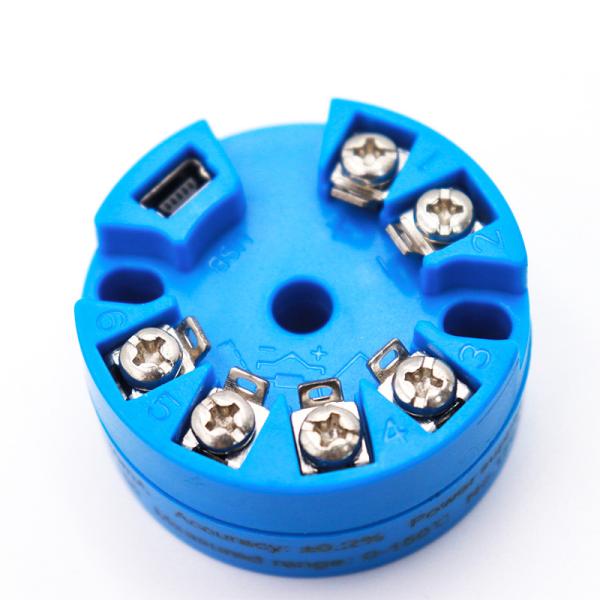 Buy Universal Input PT100 PT1000 Smart Temperature Transmitter With 4-20mA at wholesale prices