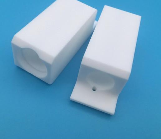 Buy High Temperature White Micalex Macor Ceramic Components Machinable Block Macor Insulator at wholesale prices