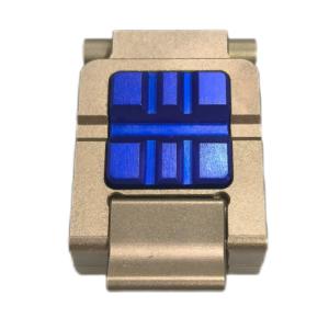 China Alloy 0.03MM Test Socket Housing Machining KR-2635-PK IC Test Socket Anodizing Precision OEM Custom 5 Axis Metal CNC Machining on sale