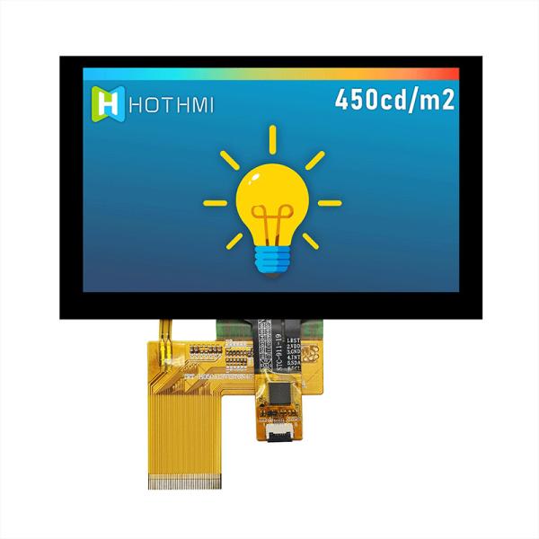 5 Inch TFT LCD Display With PCAP