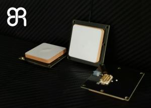 Small Size UHF RFID Antenna 2dBic White Color For Handheld Terminal Applications