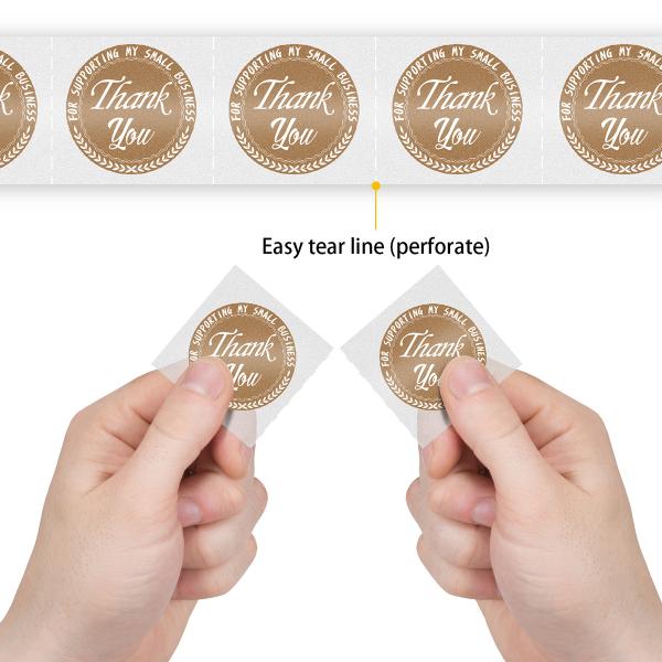 Custom round adhesive waterproof synthetic paper bottle label, roll logo label sticker printing