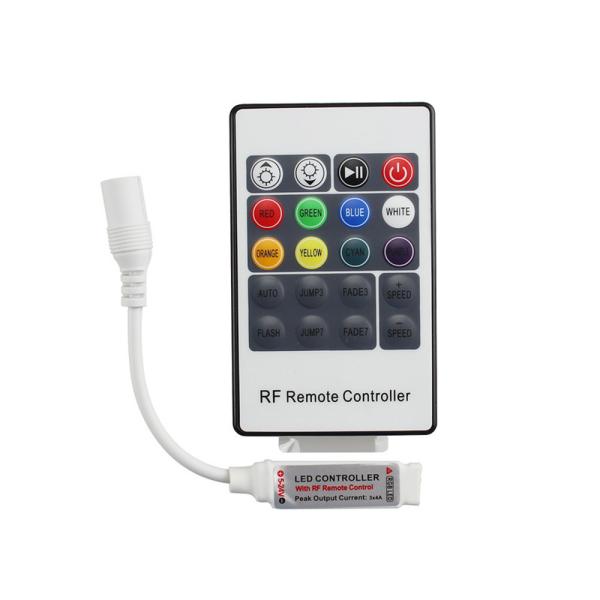 Buy Mini RF LED RGB Controller 20 Key Wireless Remote Control For LED Strip Lights at wholesale prices
