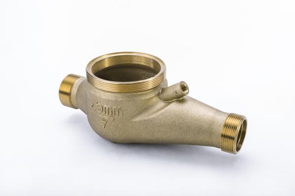 Buy Bronze Material Pulse Water Meter Body With Incoming Quality Controlled at wholesale prices