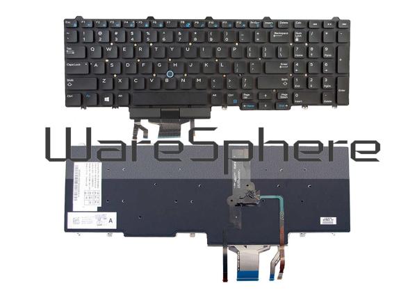 Buy Dell Latitude E5550 Precision 17 7710 Laptop Internal Keyboard 383D7 0383D7 With Stick Pointer at wholesale prices