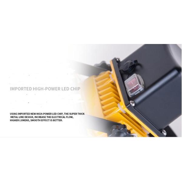 Emergency Modular LED Flood Light 10W IP65 800lm 2700K - 8000K 50 / 60Hz Frequency