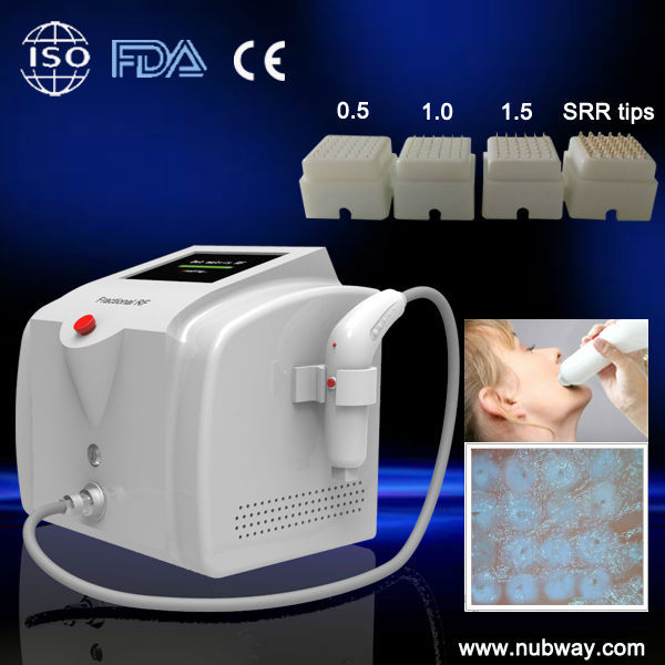 2018 hottest Nubway fractional rf microneedle face treatment machine